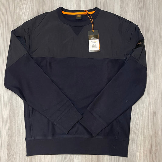 BOSS ORANGE CREW NECK SWEATSHIRT