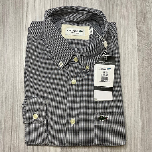 LACOSTE REGULAR FIT LONG SLEEVE SHIRT