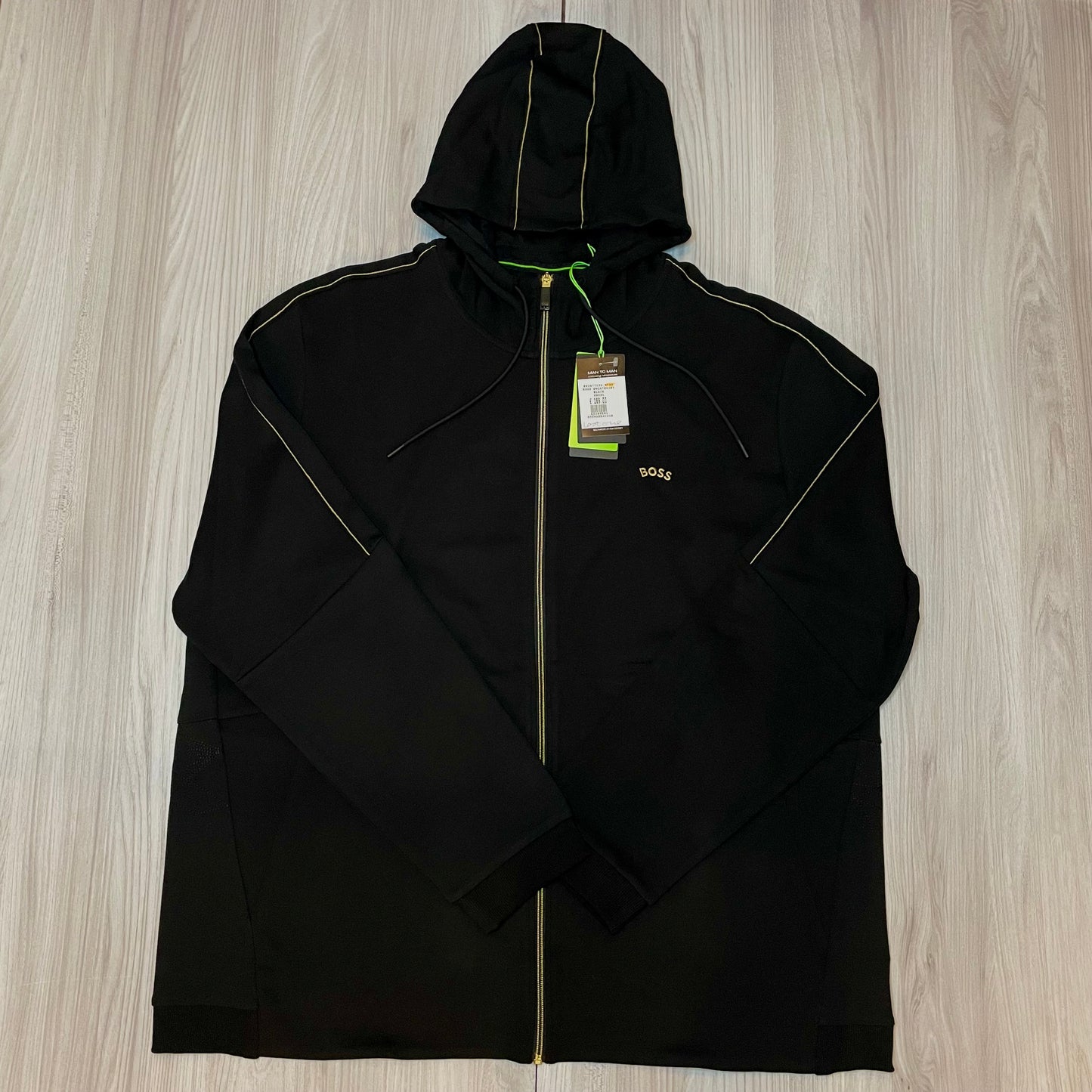 BOSS GREEN FULL ZIP HOODIE