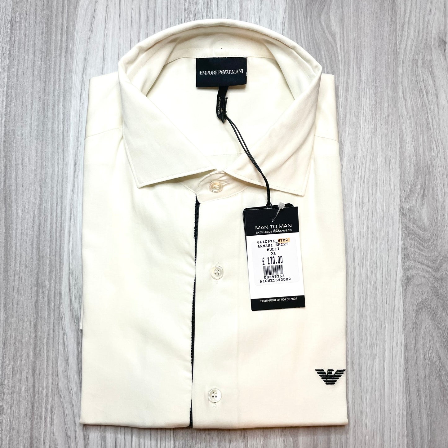 EMPORIO ARMANI LONG SLEEVE SHIRT