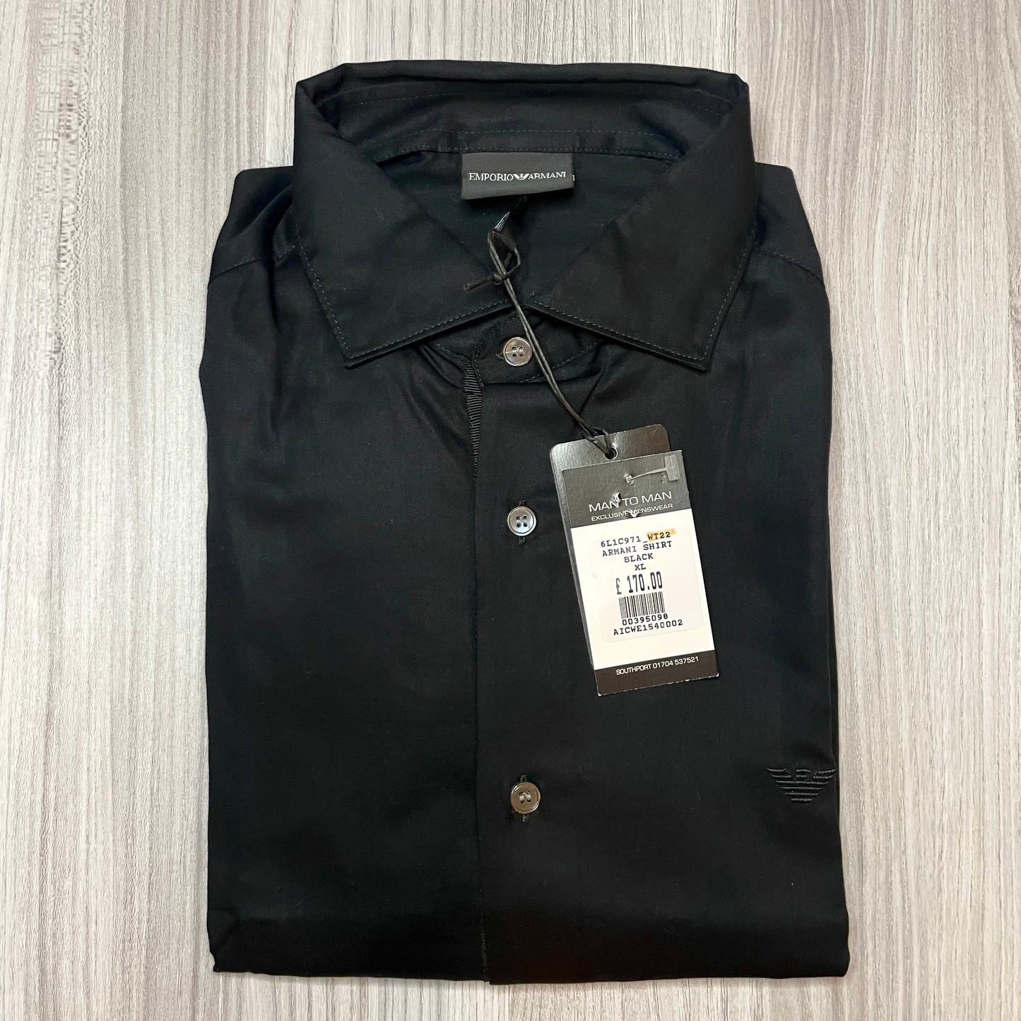 EMPORIO ARMANI LONG SLEEVE SHIRT