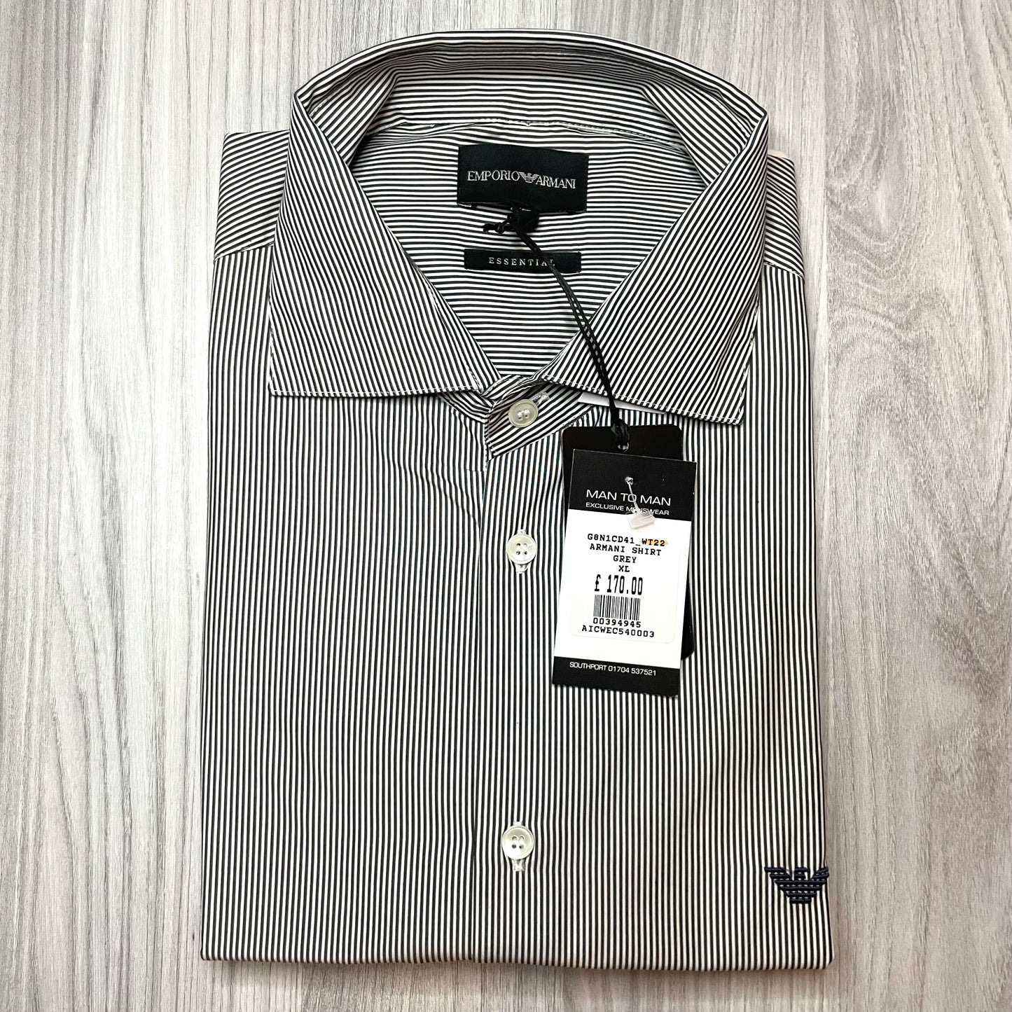 EMPORIO ARMANI LONG SLEEVE SHIRT