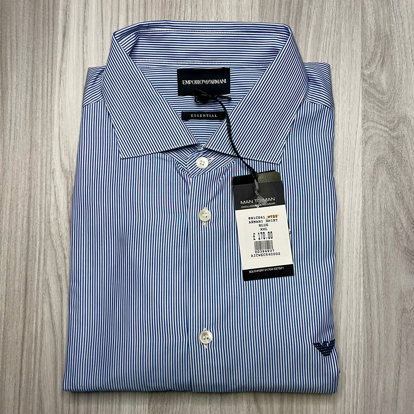 EMPORIO ARMANI LONG SLEEVE SHIRT