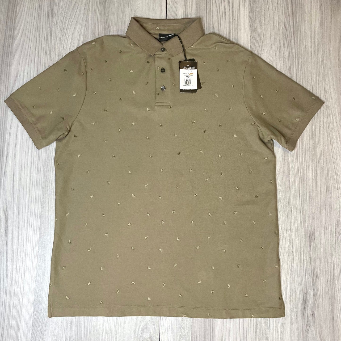 EMPORIO ARMANI REGULAR FIT POLO SHIRT