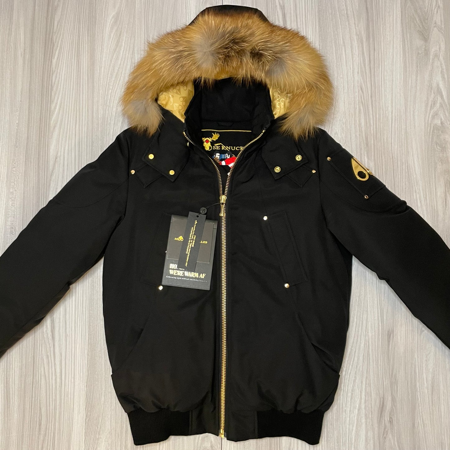 MOOSE KNUCKLES BOMBER COAT