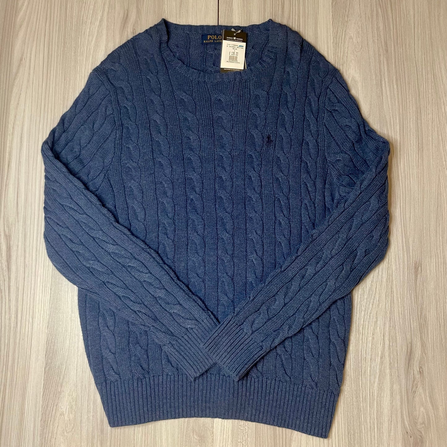 RALPH LAUREN KNITTED SWEATSHIRT