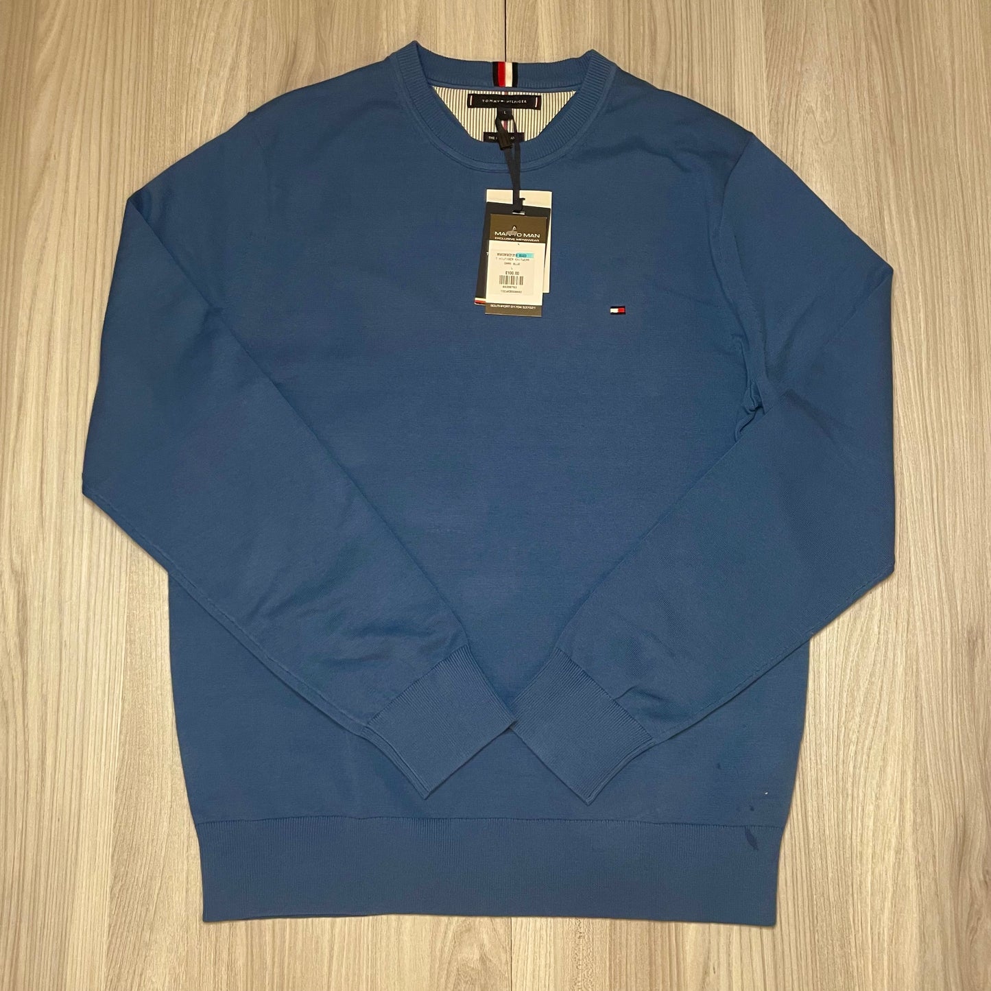 TOMMY HILFIGER THE 1985 CREW NECK KNITTED SWEATHSHIRT