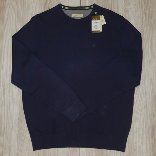 BUGATTI CREW NECK KNITTED SWEATSHIRT