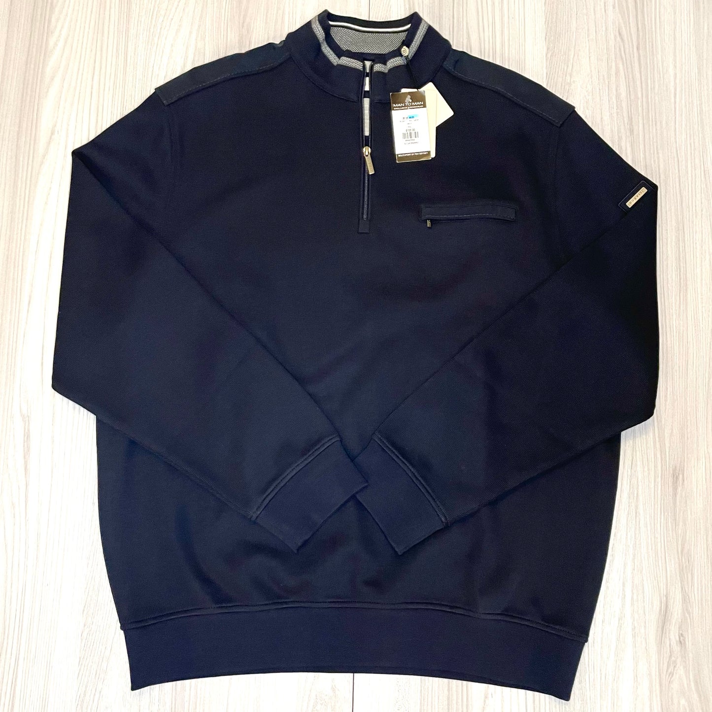 BUGATTI 1/4 ZIP SWEATSHIRT