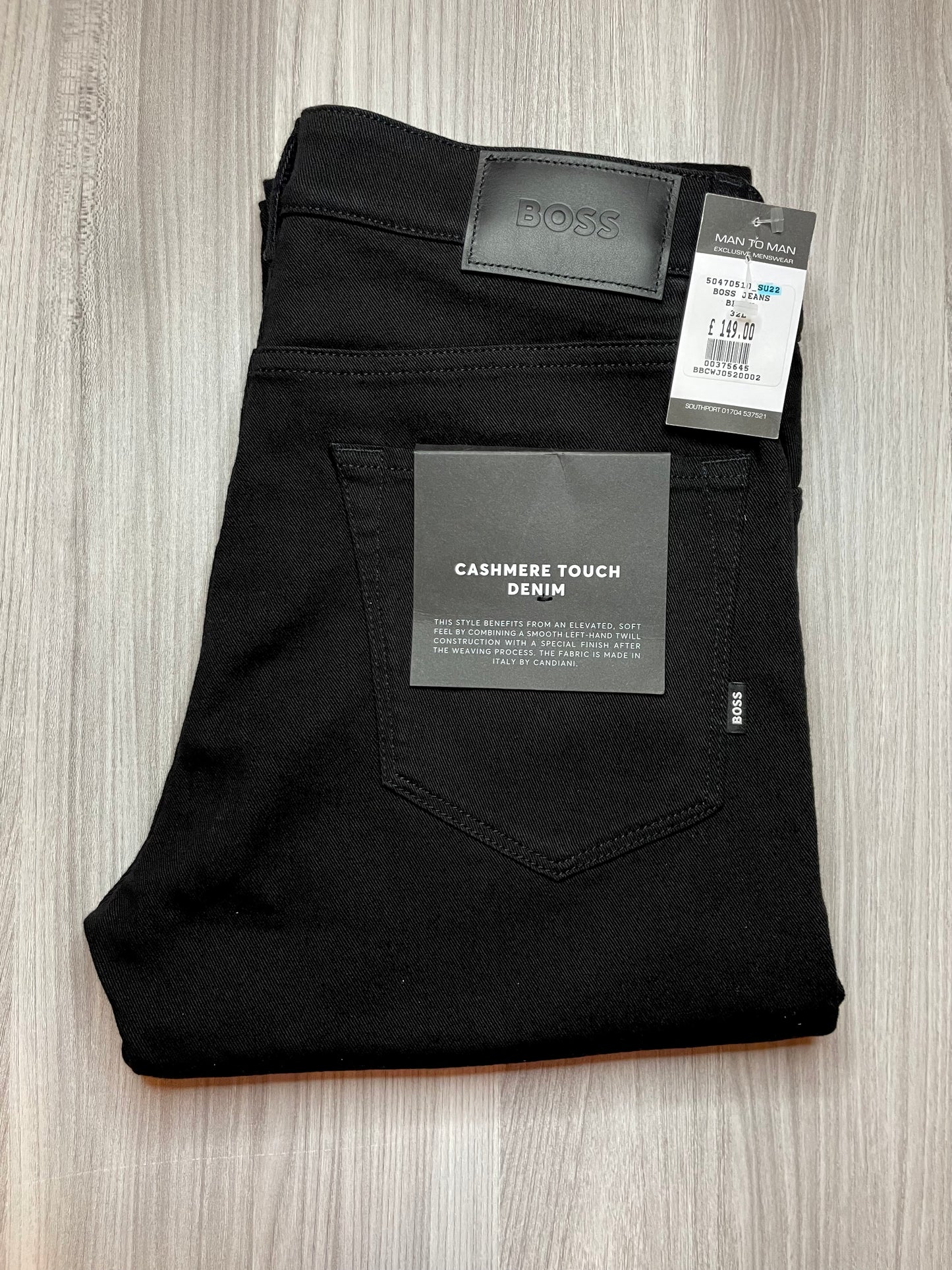 BOSS BLACK REGULAR FIT JEANS