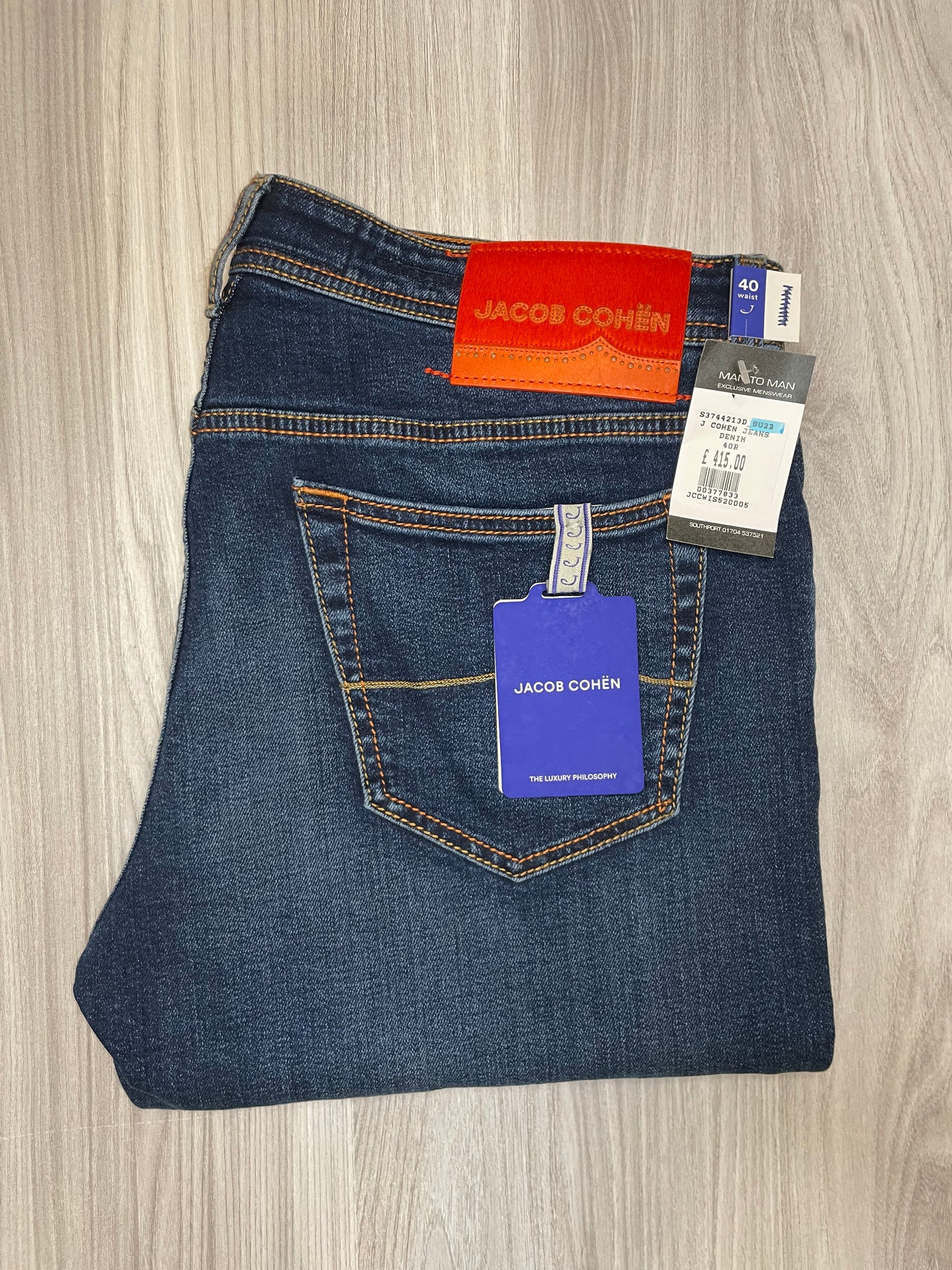 JACOB COHEN SLIM FIT JEANS