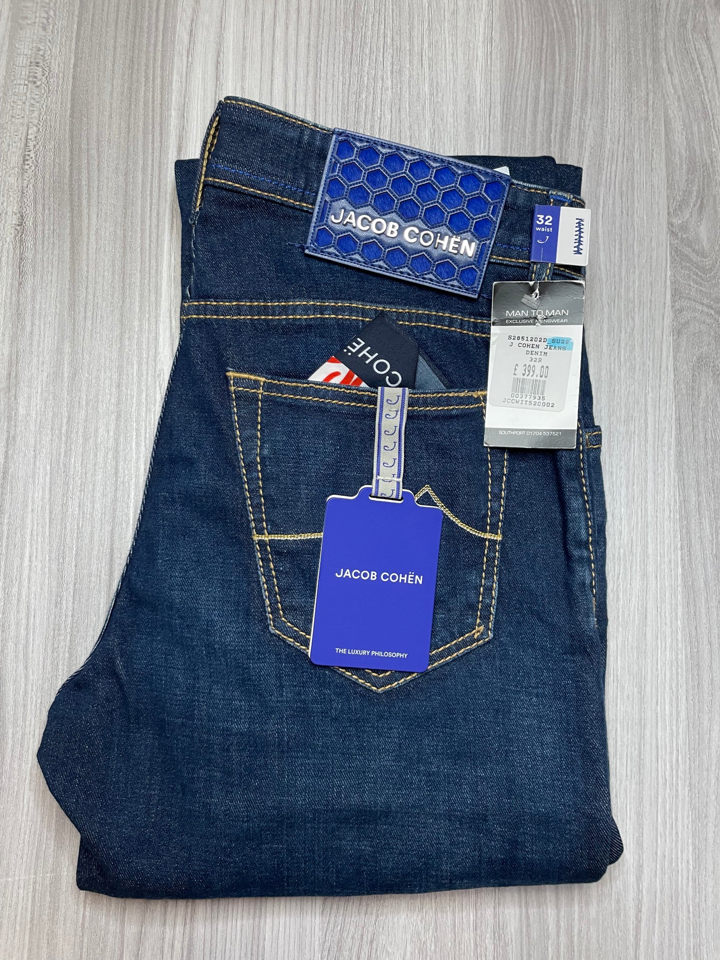 JACOB COHEN REGULAR FIT JEANS