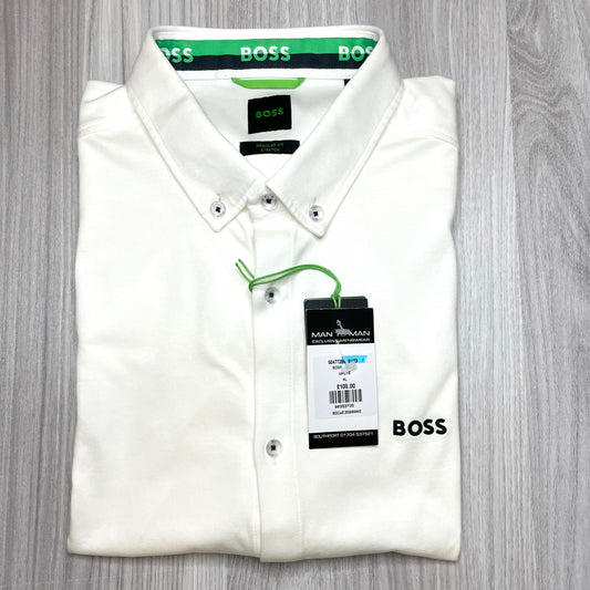 BOSS GREEN REGULAR FIT SHORT SLEEVE SHIRT