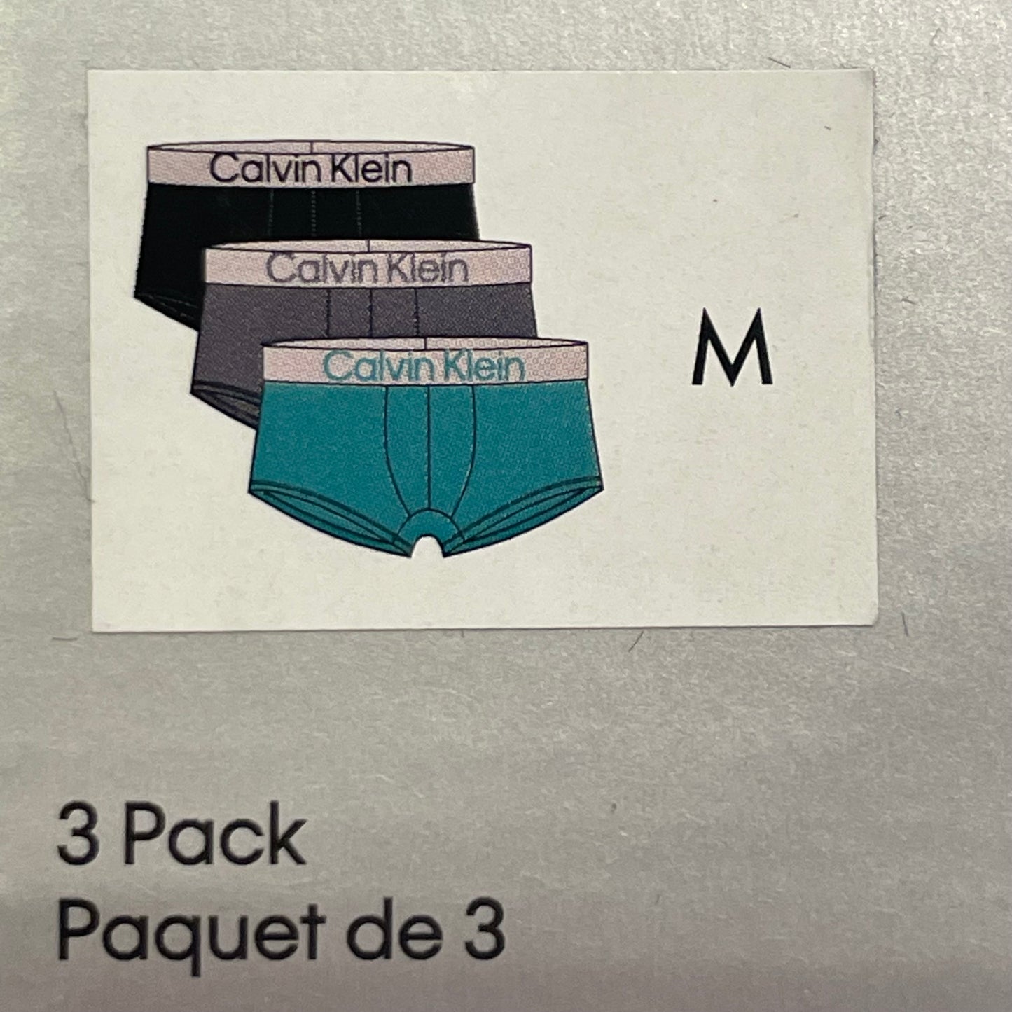 CALVIN KLEIN 3 PACK TRUNKS