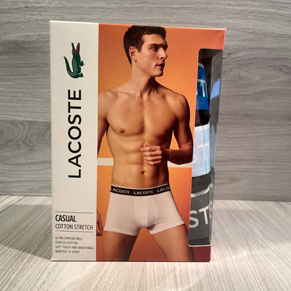 LACOSTE 3 PACK TRUNKS