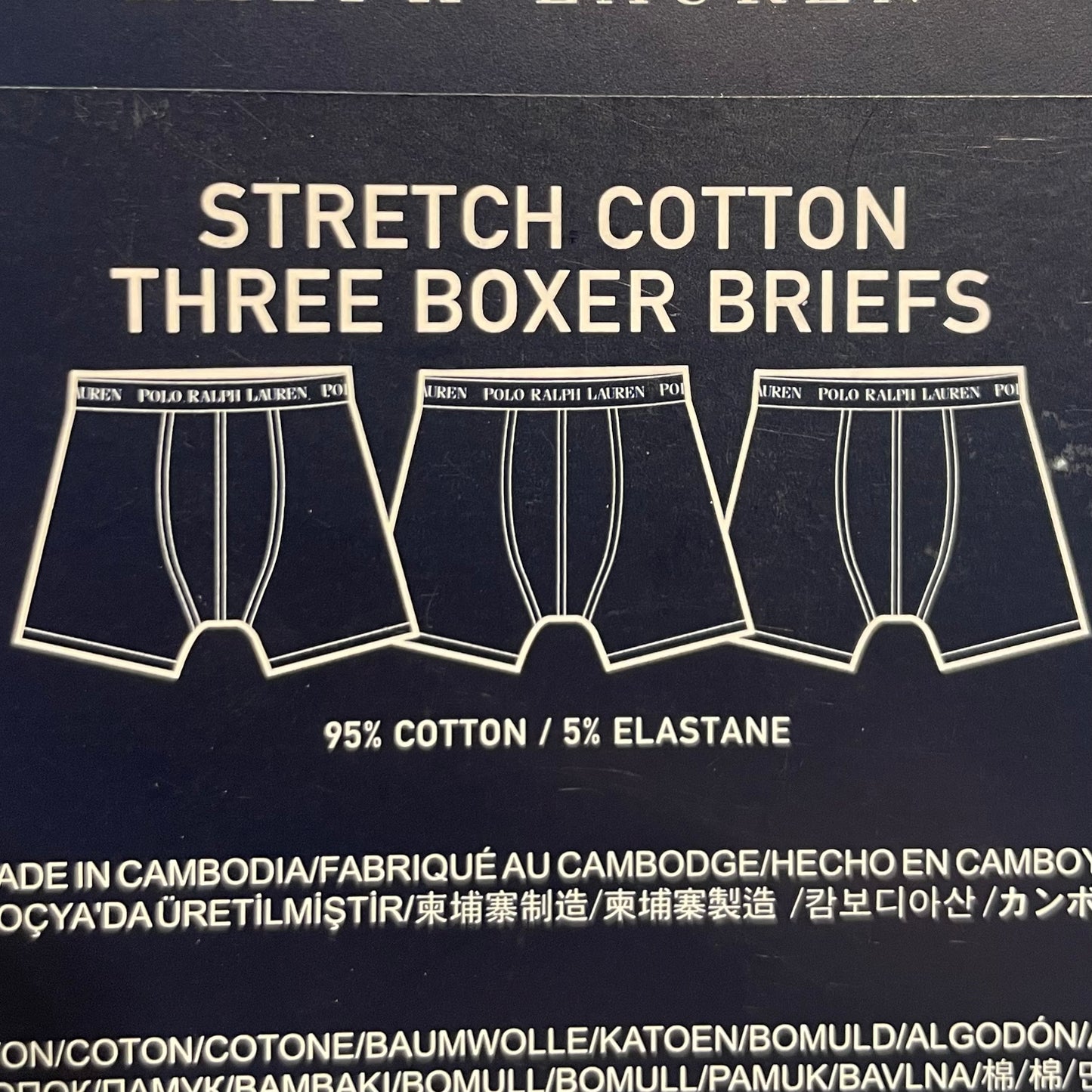 RALPH LAUREN 3 PACK BOXER BRIEF