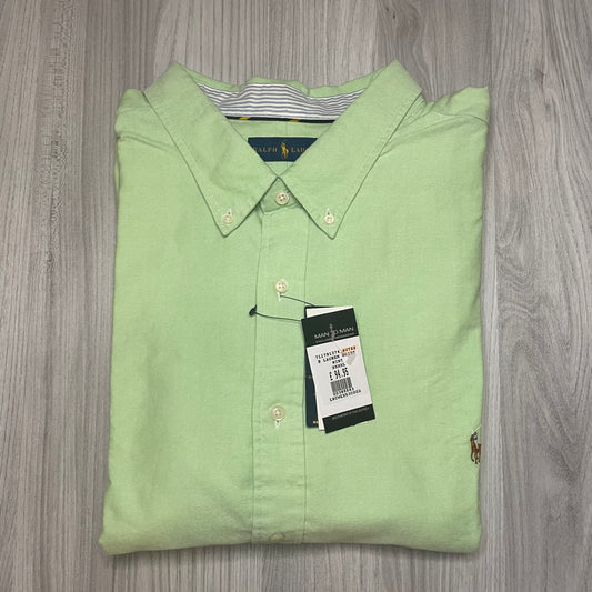 BIG & TALL RALPH LAUREN REGULAR FIT LONG SLEEVE SHIRT