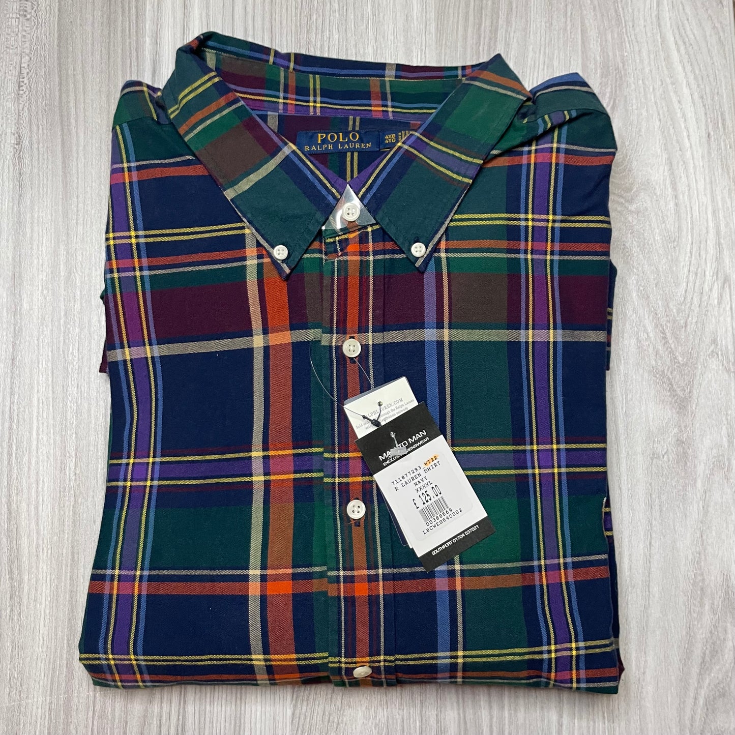 BIG & TALL RALPH LAUREN REGULAR FIT LONG SLEEVE SHIRT