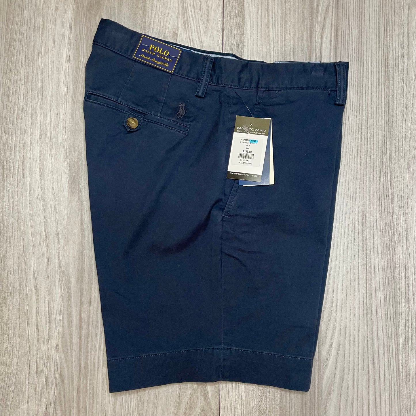 RALPH LAUREN REGULAR FIT TAILORED SHORTS