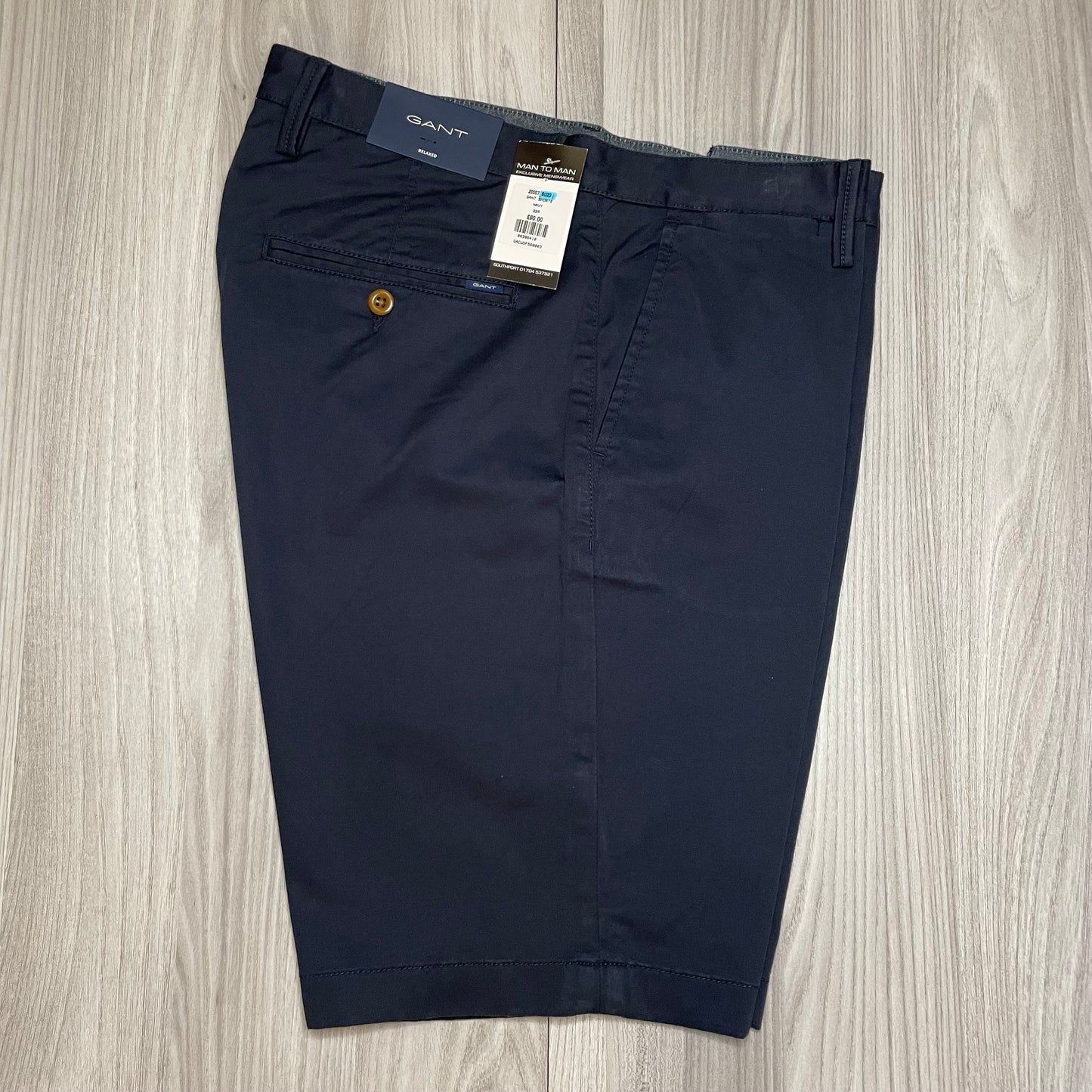 GANT RELAXED FIT TAILORED SHORTS