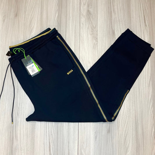 BIG & TALL BOSS GREEN JOGGING BOTTOMS